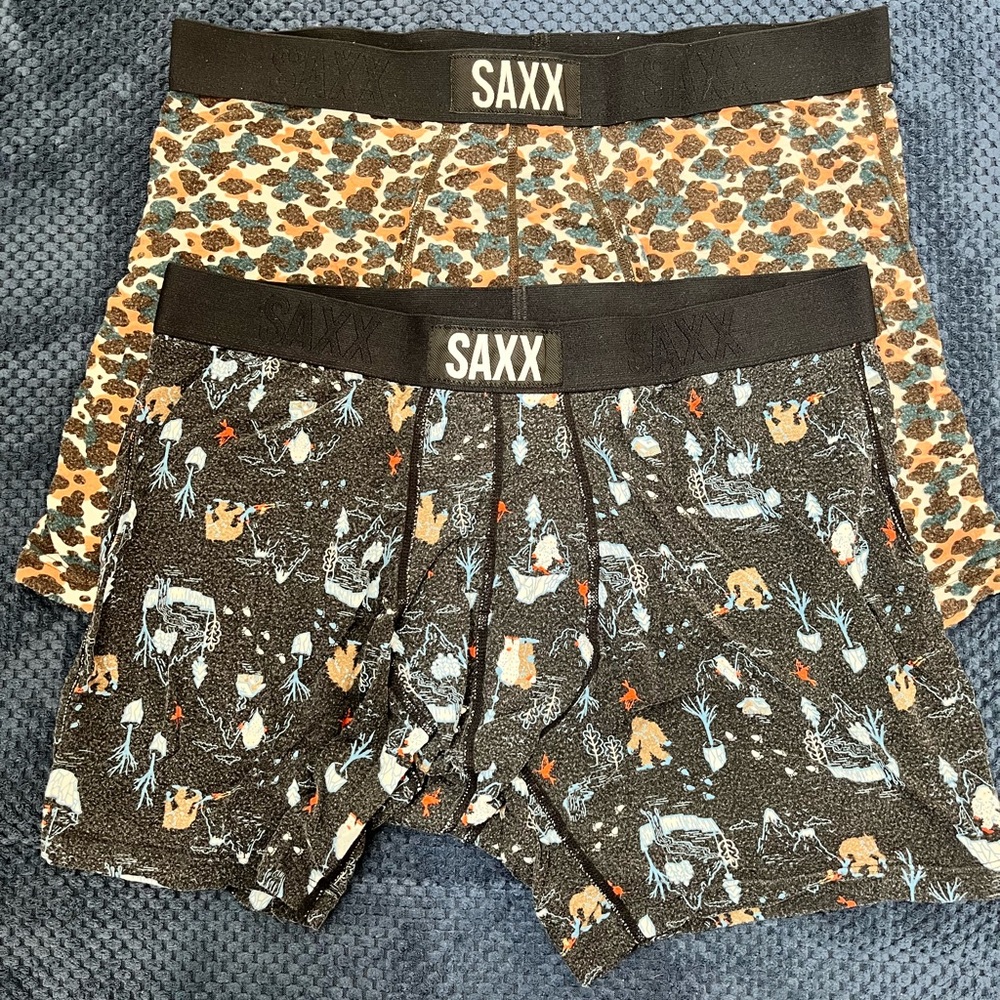 Saxx Boxers Briefs.